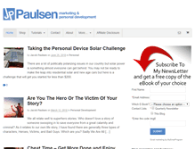 Tablet Screenshot of jacobspaulsen.com